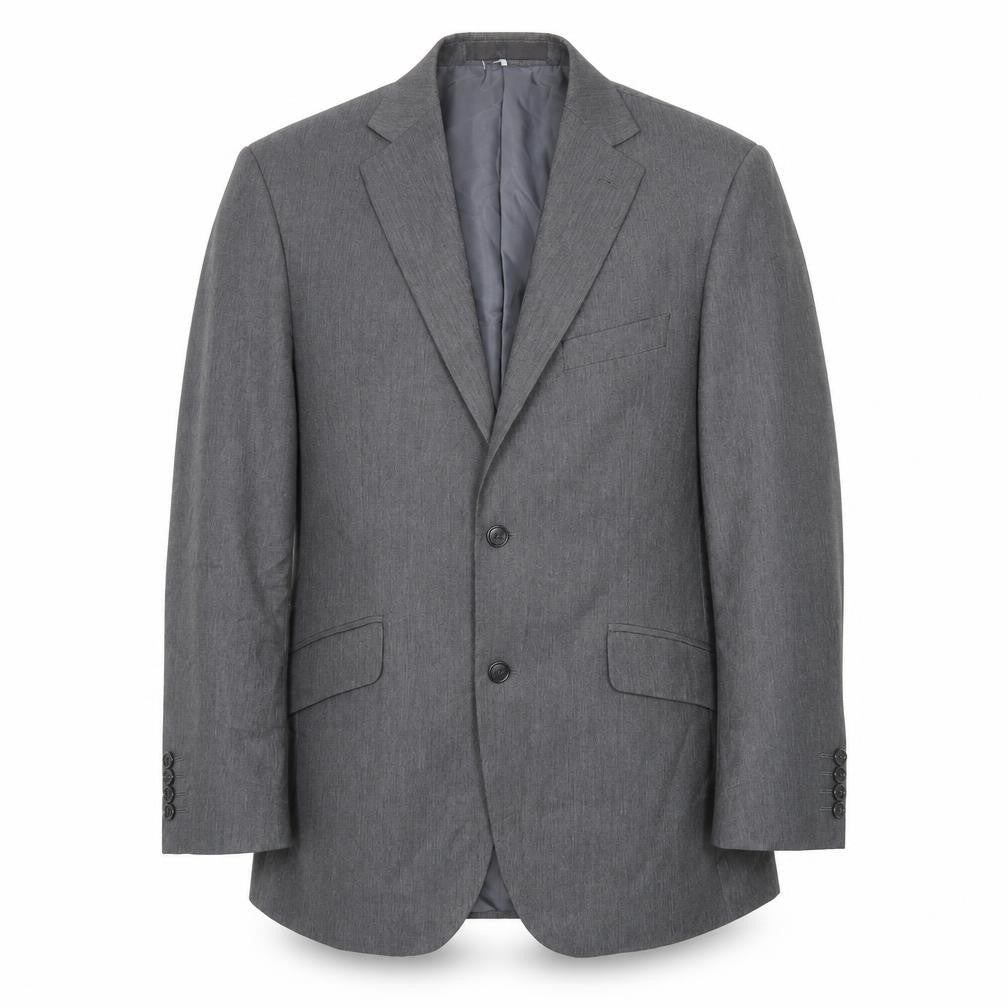 Marks & Spencer Mens Grey Polyester Jacket Suit Jacket Size 40 Regular