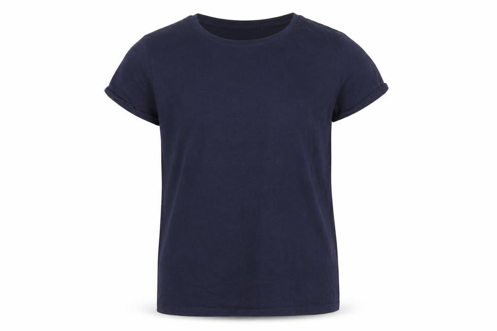 NEXT Girls Blue 100% Cotton Basic T-Shirt Size 12 Years Round Neck Pullover