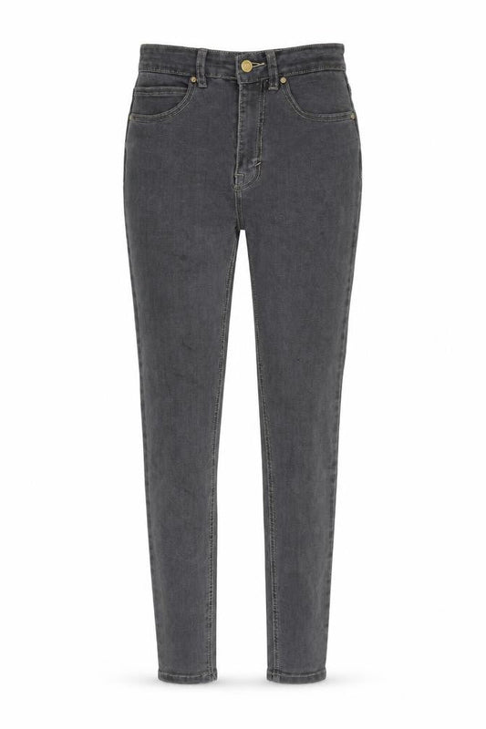 Pull&Bear Womens Grey Cotton Skinny Jeans Size 8 Regular Zip