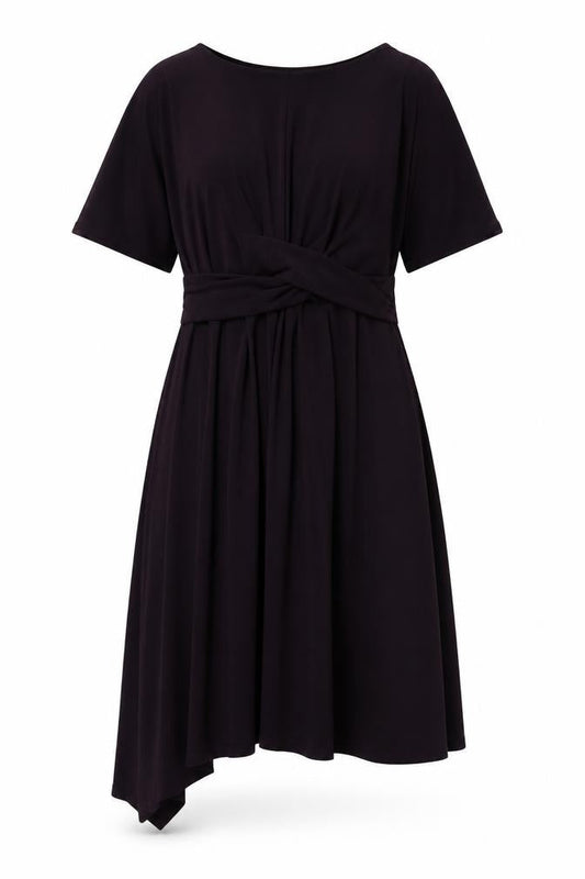Topshop Womens Purple Polyester Trapeze & Swing Size 10 Round Neck Pullover
