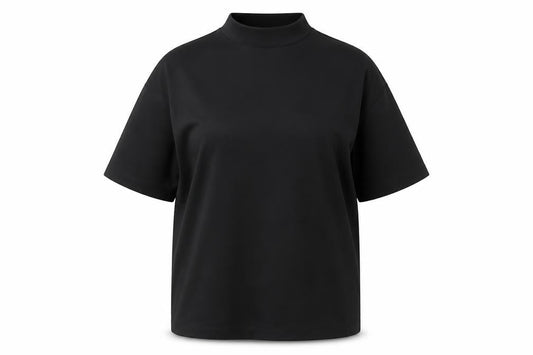 ASOS Womens Black Polyester Mini Size 2XS Mock Neck Pullover