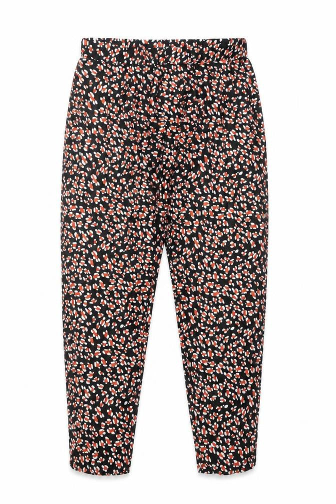 Cotton On Womens Multicoloured Geometric Polyester Trousers Size S Regular