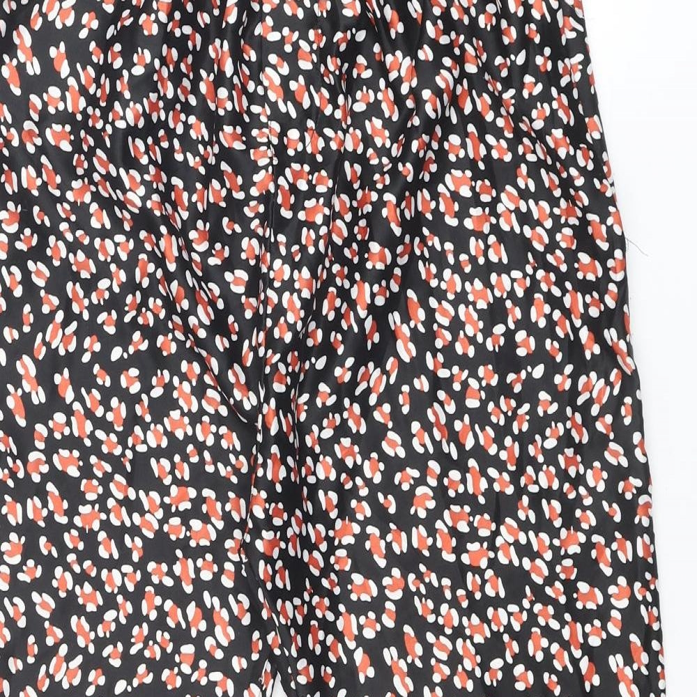 Cotton On Womens Multicoloured Geometric Polyester Trousers Size S Regular