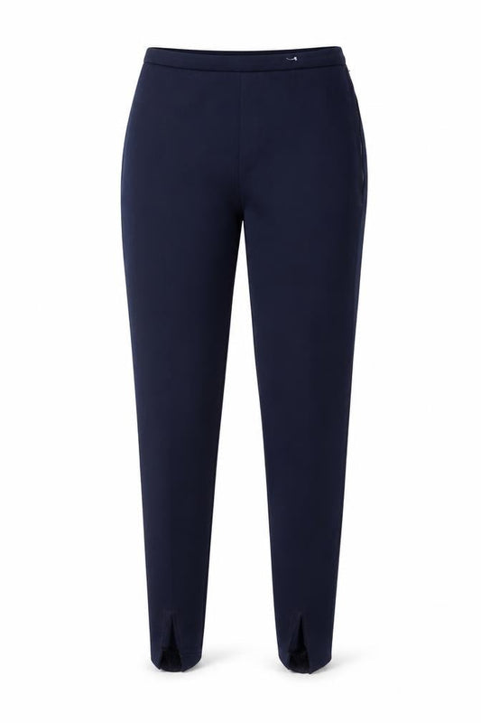 Aspen Womens Blue Polyester Carrot Leggings Size L Regular Zip - Stirrups