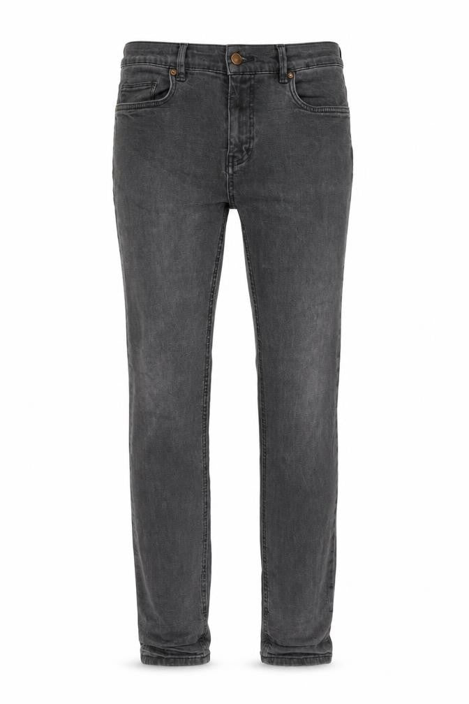 Kiomi Womens Grey Cotton Skinny Jeans Size 32 in L32 in Regular Zip