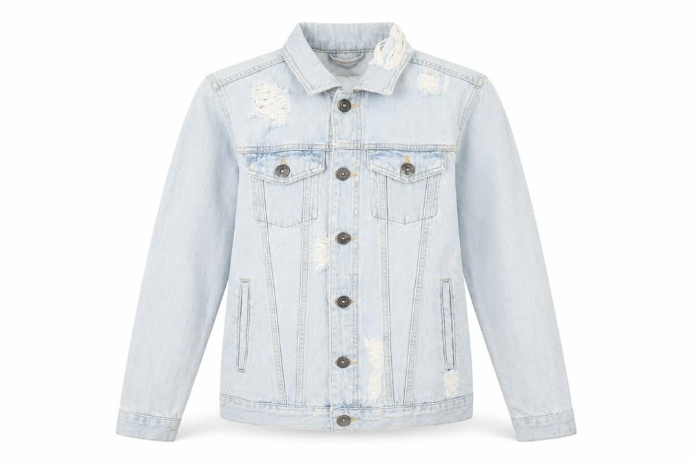 Condemned Nation Womens Blue Jacket Size S Button