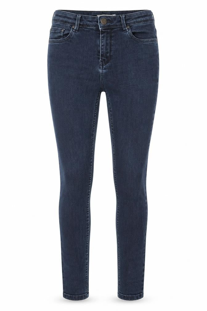 Zara Womens Blue Cotton Skinny Jeans Size 10 Regular Zip