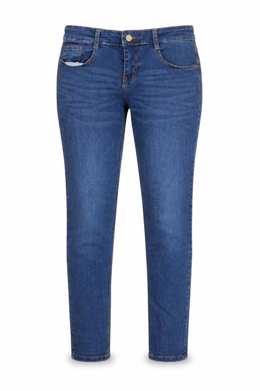 Breakout Womens Blue Cotton Skinny Jeans Size 32 in Regular Zip