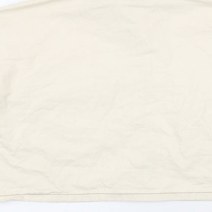 Topshop Womens Ivory Jacket Size M Zip