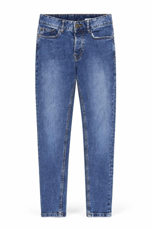 Denim & Co. Mens Blue Cotton Skinny Jeans Size 28 in L30 in Slim Button