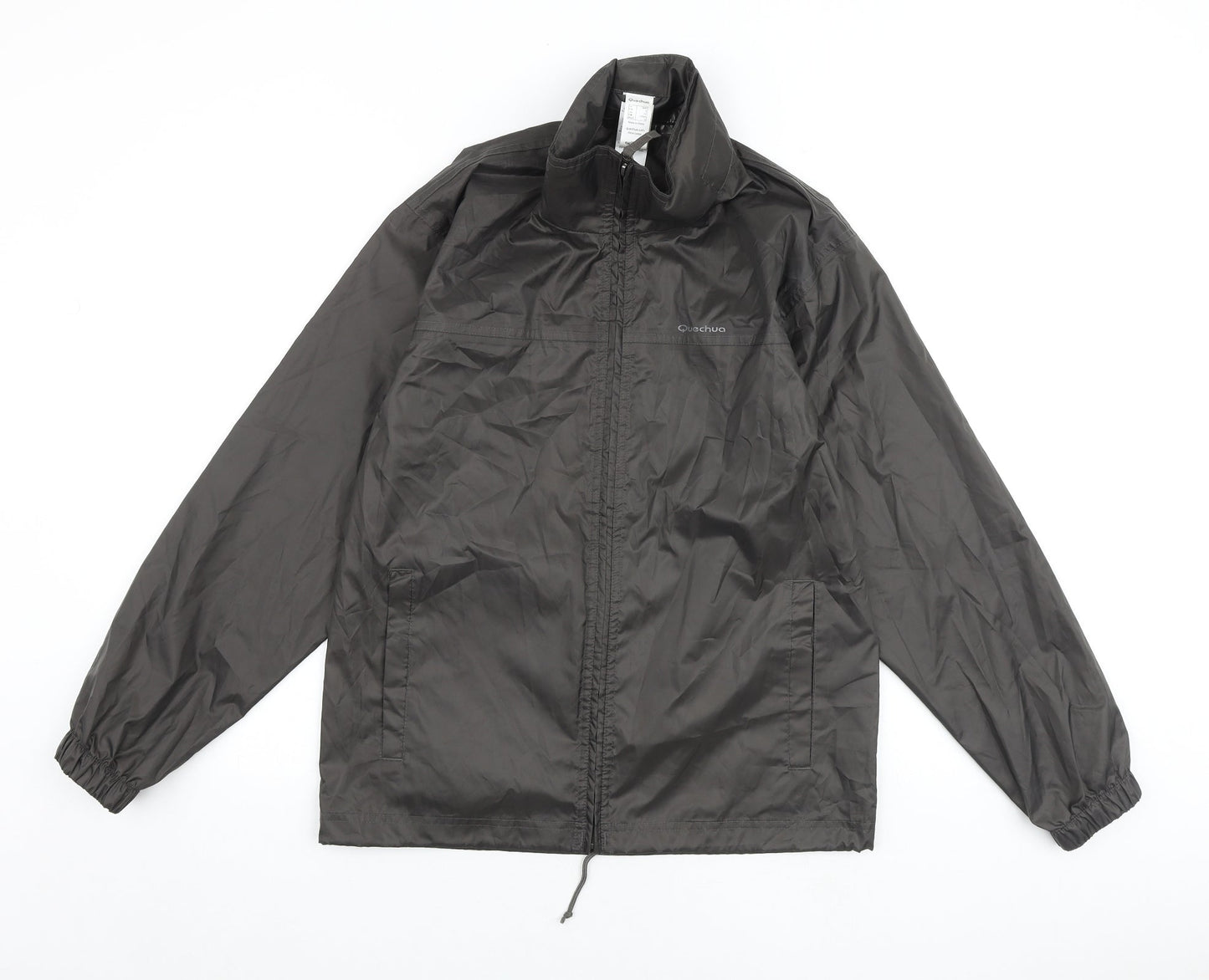 Quechua Mens Grey Jacket Size S Zip