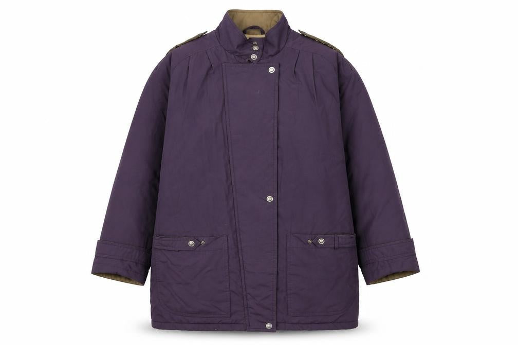 C&A Womens Purple Jacket Size 14 Zip