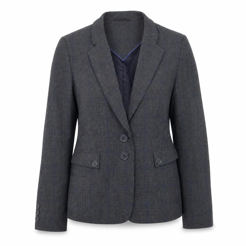 NEXT Womens Grey Polyester Jacket Blazer Size 14