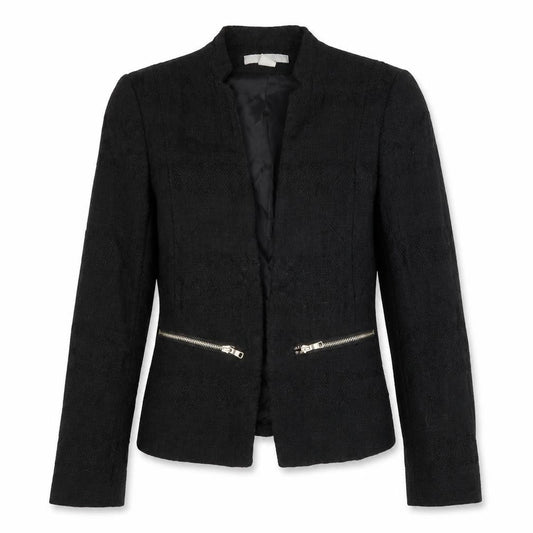 H&M Womens Black Jacket Blazer Size 6