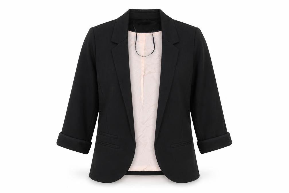 Topshop Womens Black Jacket Blazer Size 6