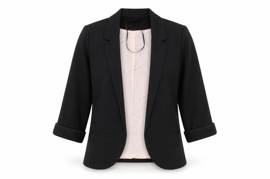 Topshop Womens Black Jacket Blazer Size 6