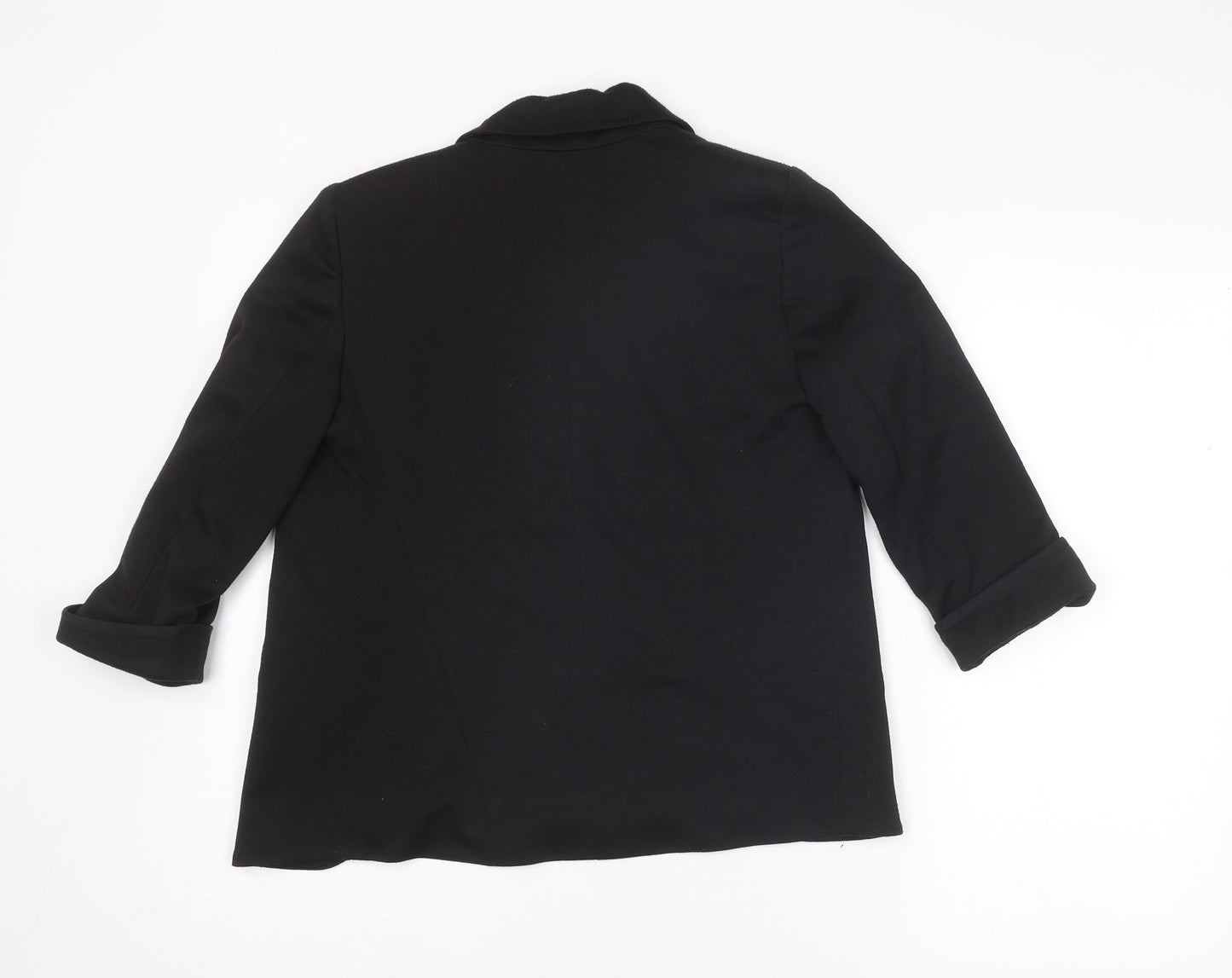 Topshop Womens Black Jacket Blazer Size 6