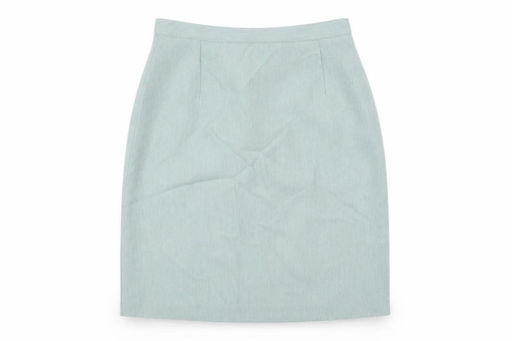 Modern Classics Womens Green Polyester Straight & Pencil Skirt Size 10 Zip