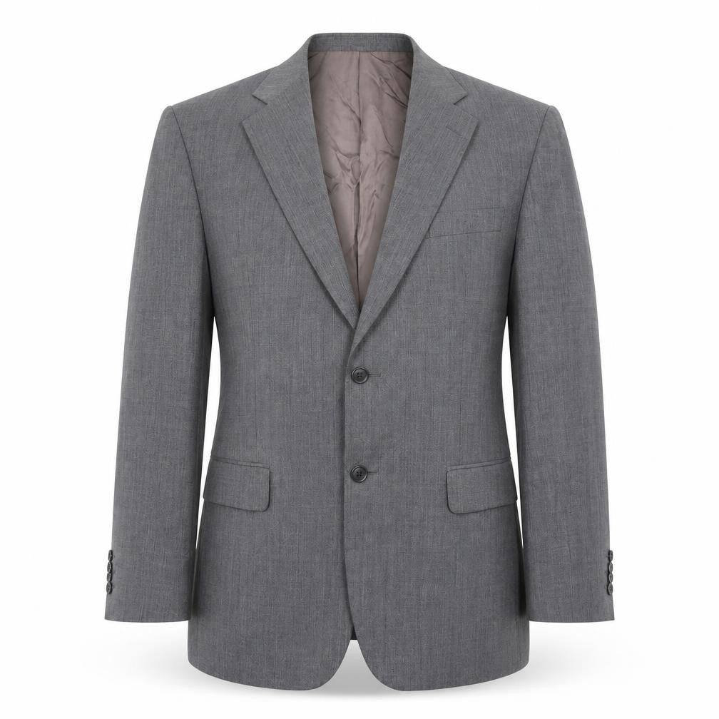 Marks & Spencer Mens Grey Polyester Jacket Suit Jacket Size 40 Regular