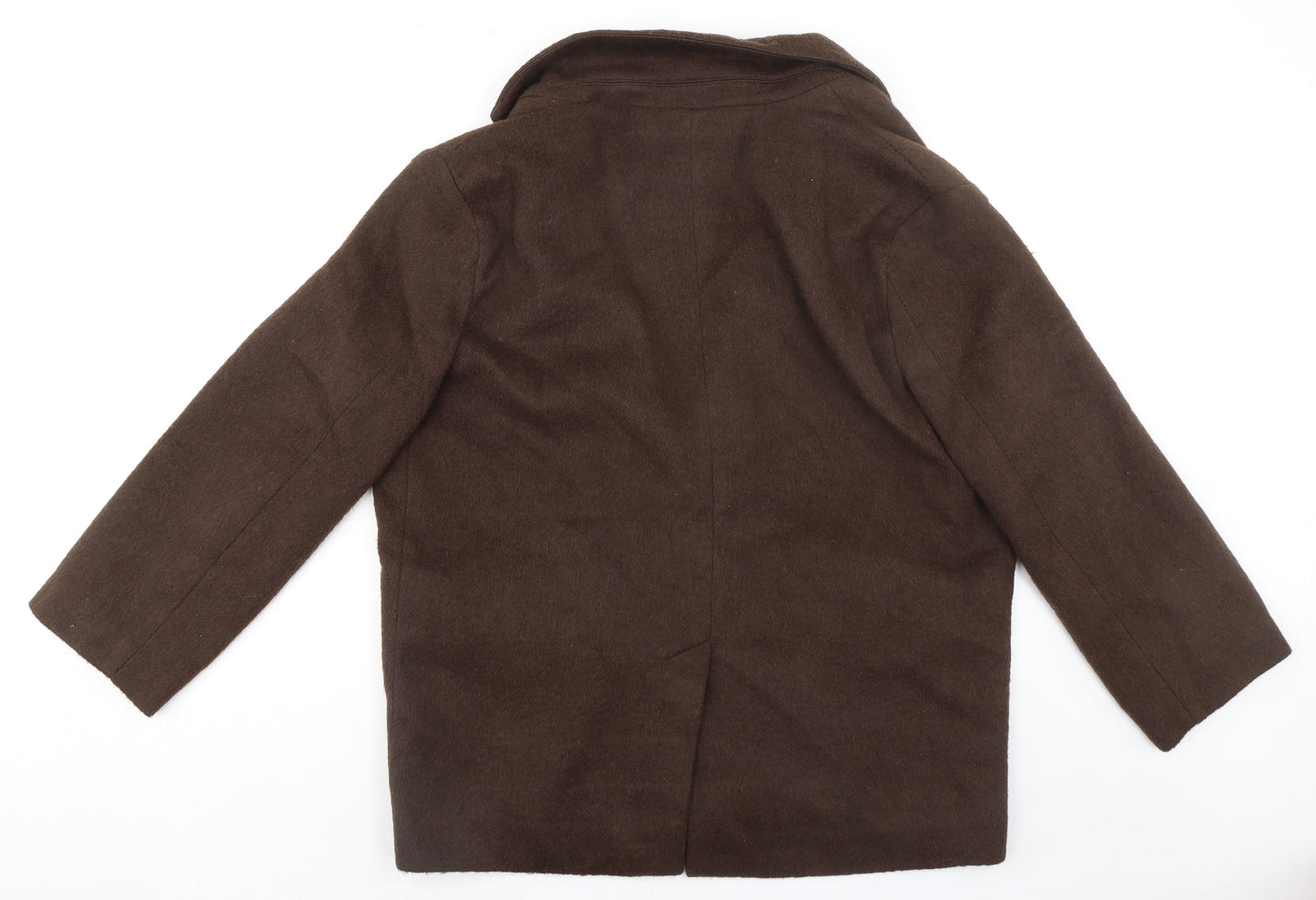 ASOS Womens Brown Jacket Blazer Size 14 Button