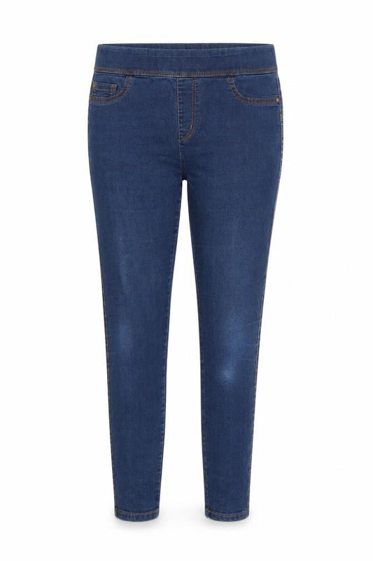 Denim & Co. Womens Blue Cotton Jegging Jeans Size 12 Regular