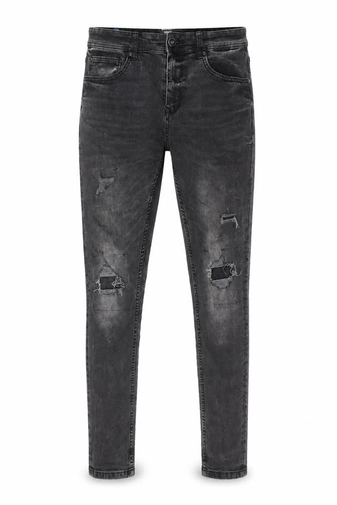 FSBN Mens Black Cotton Skinny Jeans Size 30 in L32 in Regular Zip