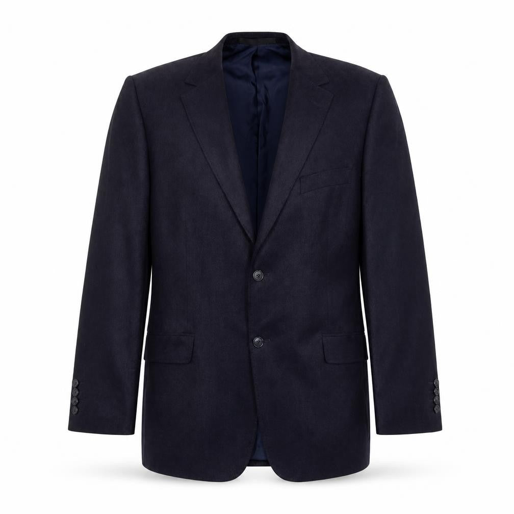 Marks & Spencer Mens Blue Polyester Jacket Suit Jacket Size 42 Regular