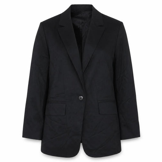 Marks & Spencer Womens Black Lyocell Jacket Suit Jacket Size 14