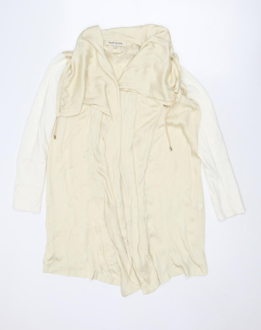 River Island Womens Beige Jacket Size 10