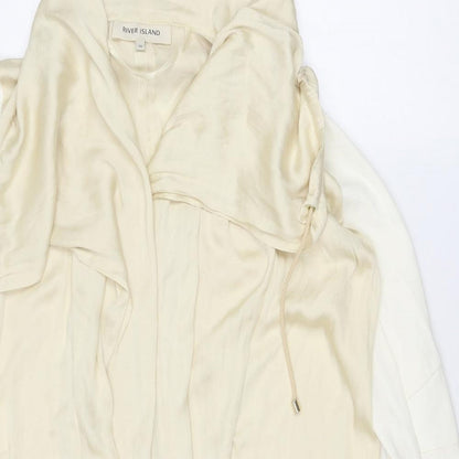 River Island Womens Beige Jacket Size 10