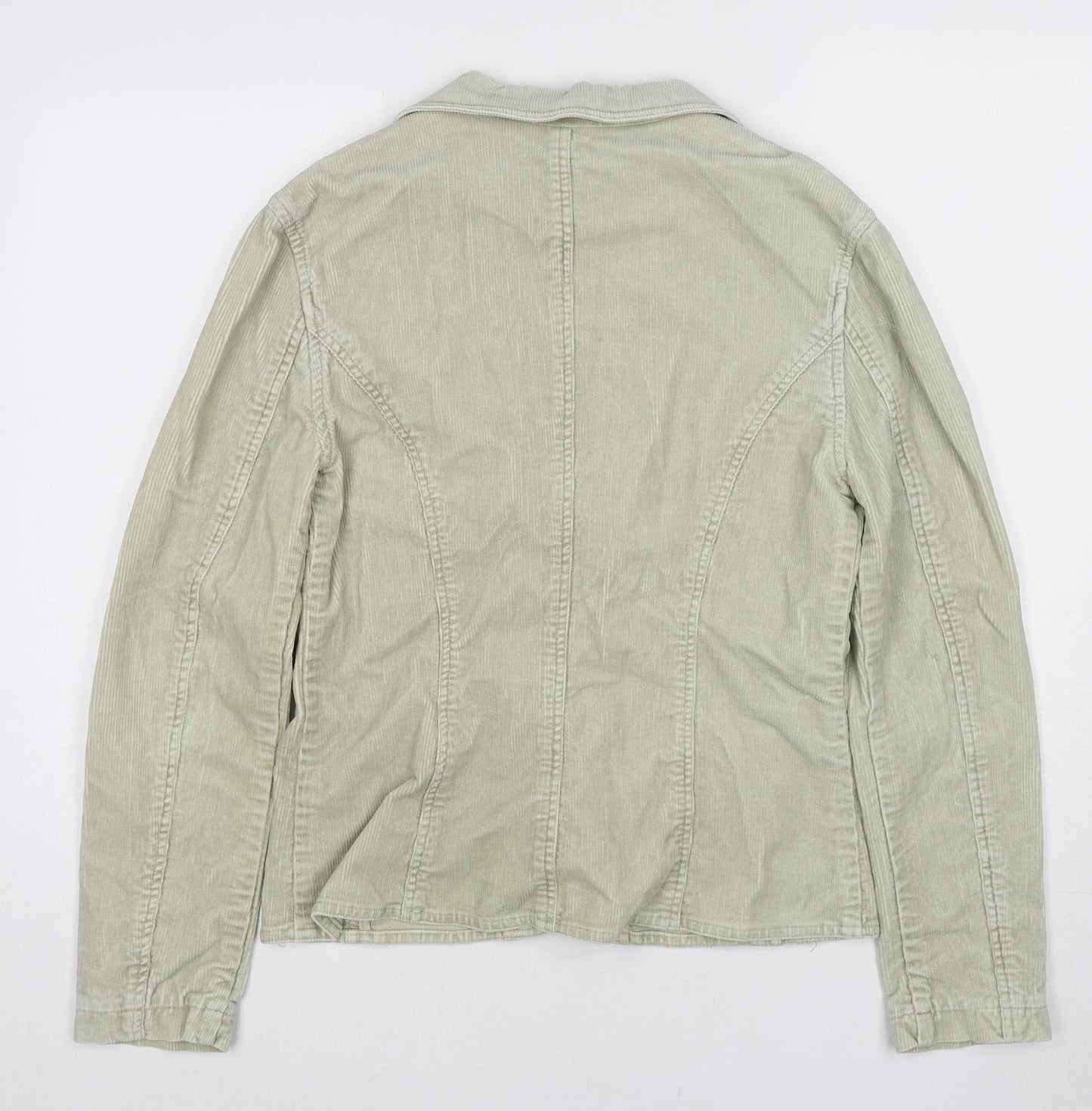 Red Herring Womens Beige Jacket Size 12 Button