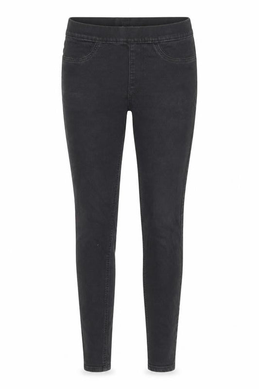 Marks & Spencer Womens Black Cotton Jegging Jeans Size 8 L29 in Regular