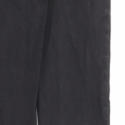 Marks & Spencer Womens Black Cotton Jegging Jeans Size 8 L29 in Regular