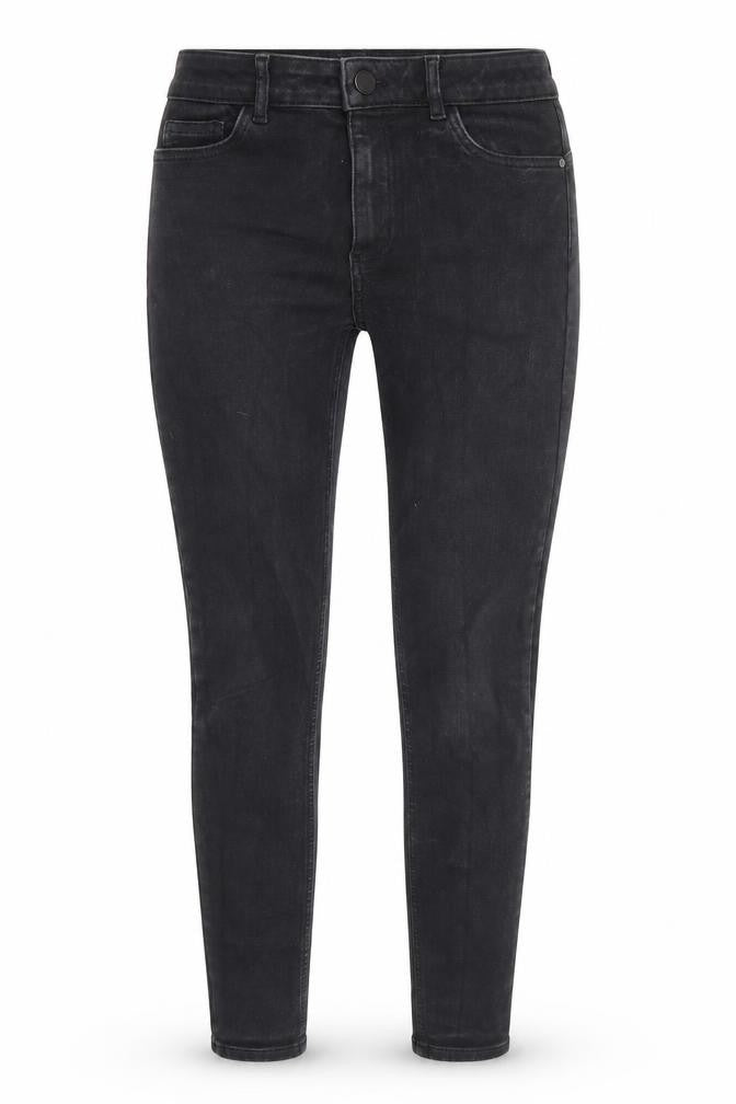 Ipekyol Womens Black Cotton Skinny Jeans Size 10 L26 in Regular Zip