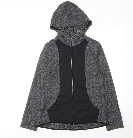 NEXT Womens Grey Jacket Size 12 Zip