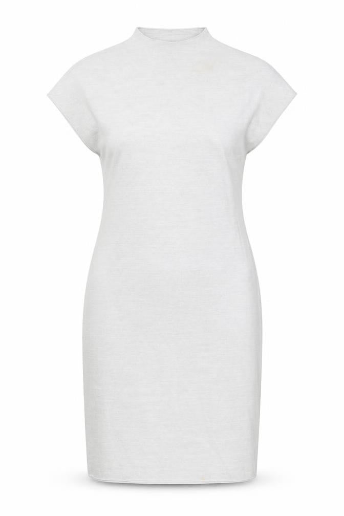 Zara Womens Grey Viscose Shift Size L Mock Neck Pullover