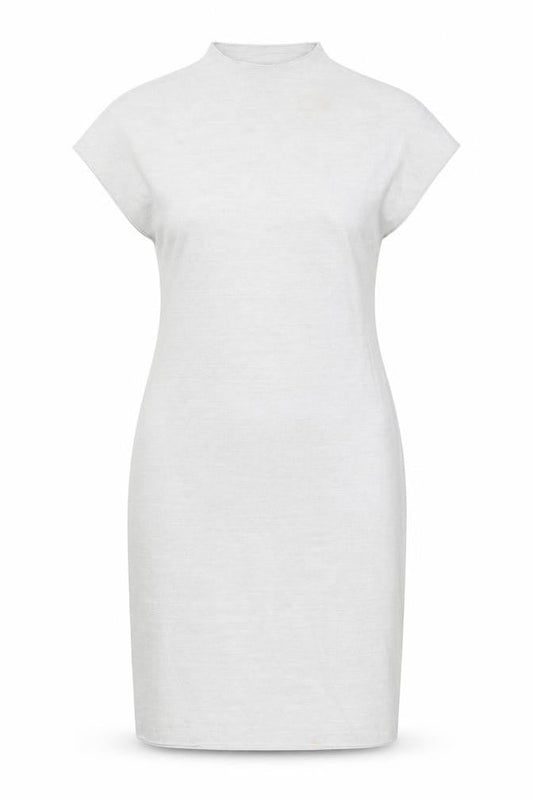 Zara Womens Grey Viscose Shift Size L Mock Neck Pullover