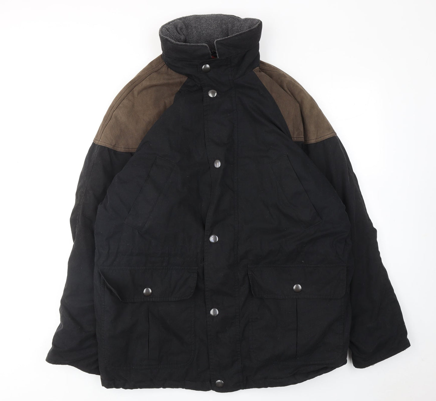 Burton Mens Black Jacket Size M Zip
