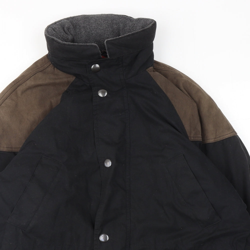 Burton Mens Black Jacket Size M Zip