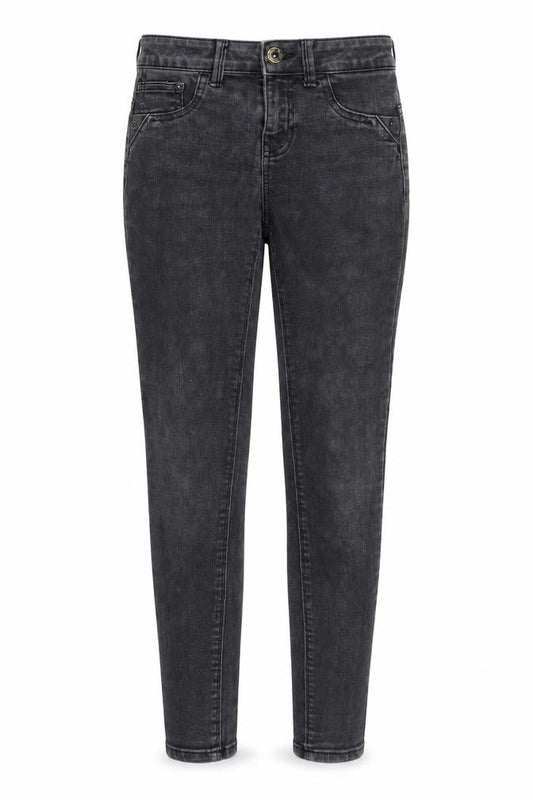 Bershka Womens Grey Cotton Skinny Jeans Size 6 L28 in Regular Zip
