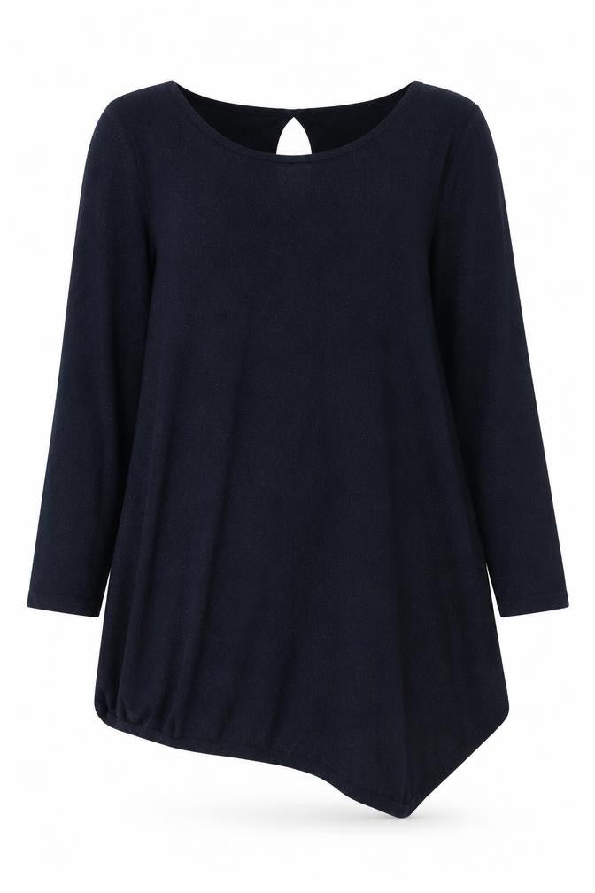 NEXT Womens Blue Round Neck Viscose Pullover Jumper Size 12