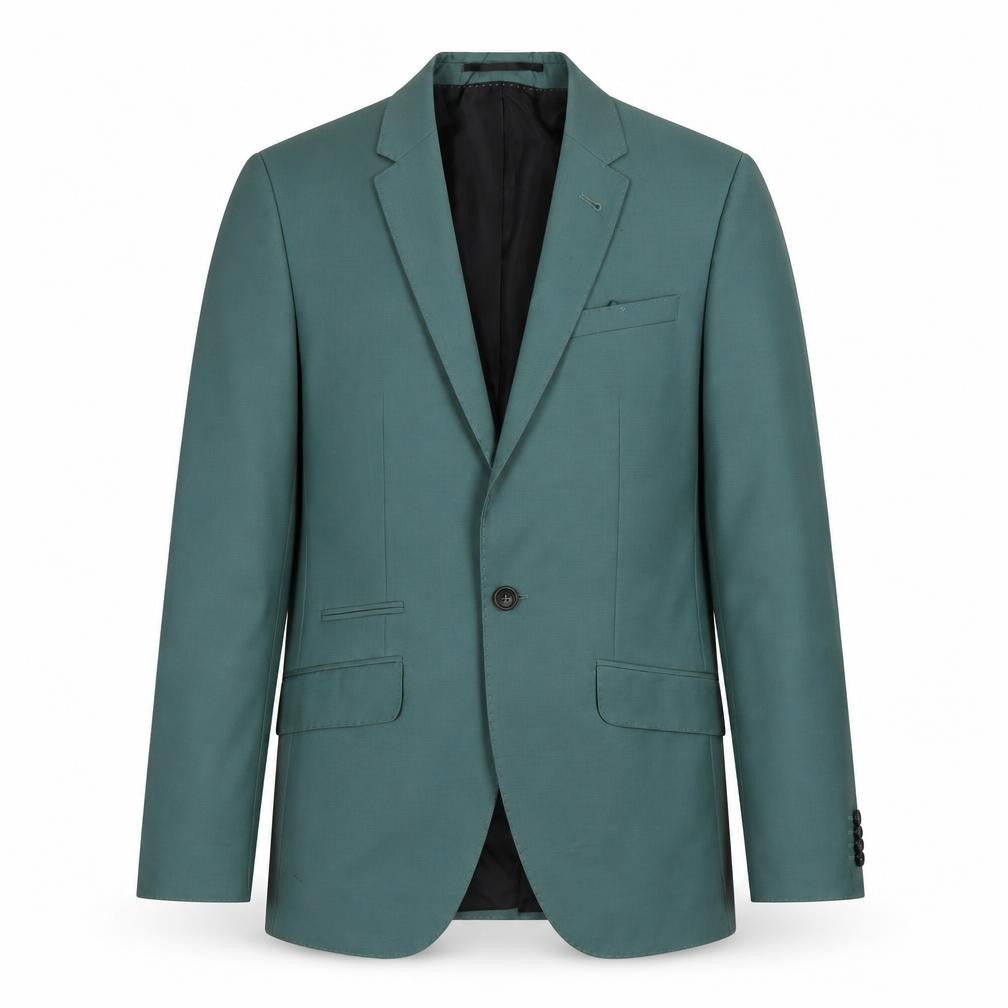 ASOS Mens Blue Wool Jacket Suit Jacket Size 38 Regular