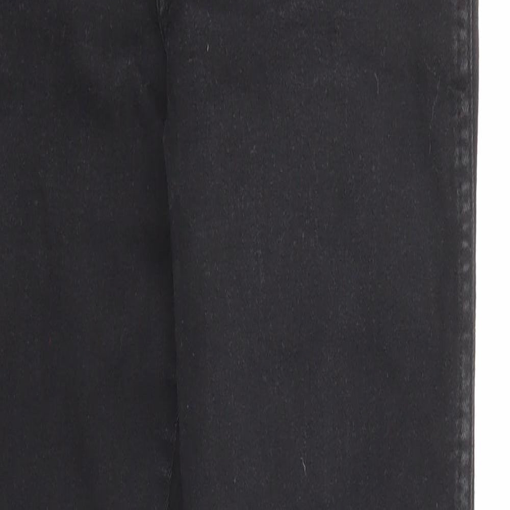 H&M Womens Black Cotton Skinny Jeans Size 27 in L28 in Regular Zip