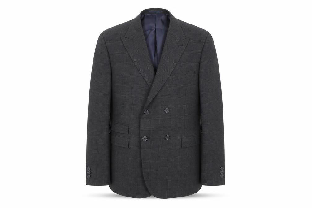 NEXT Mens Black Polyester Jacket Suit Jacket Size 42 Regular