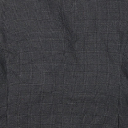 Next Mens Black Polyester Jacket Suit Jacket Size 42 Regular
