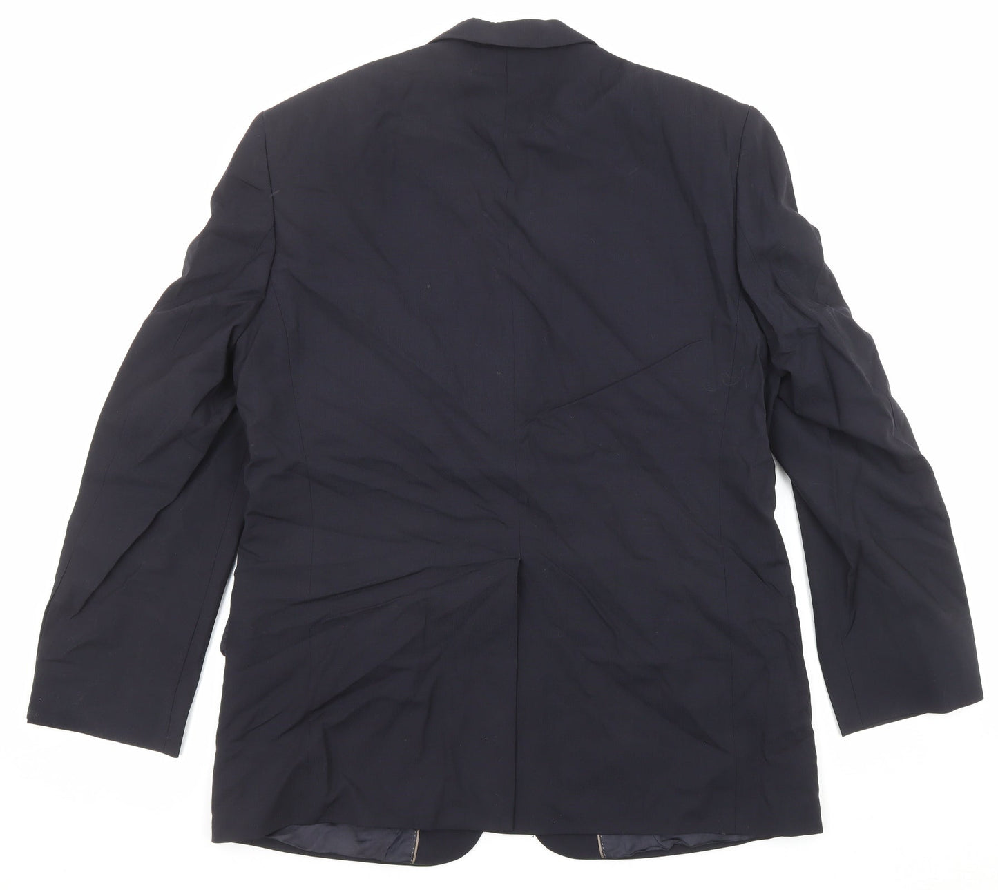 NEXT Mens Blue Wool Jacket Suit Jacket Size 40 Regular