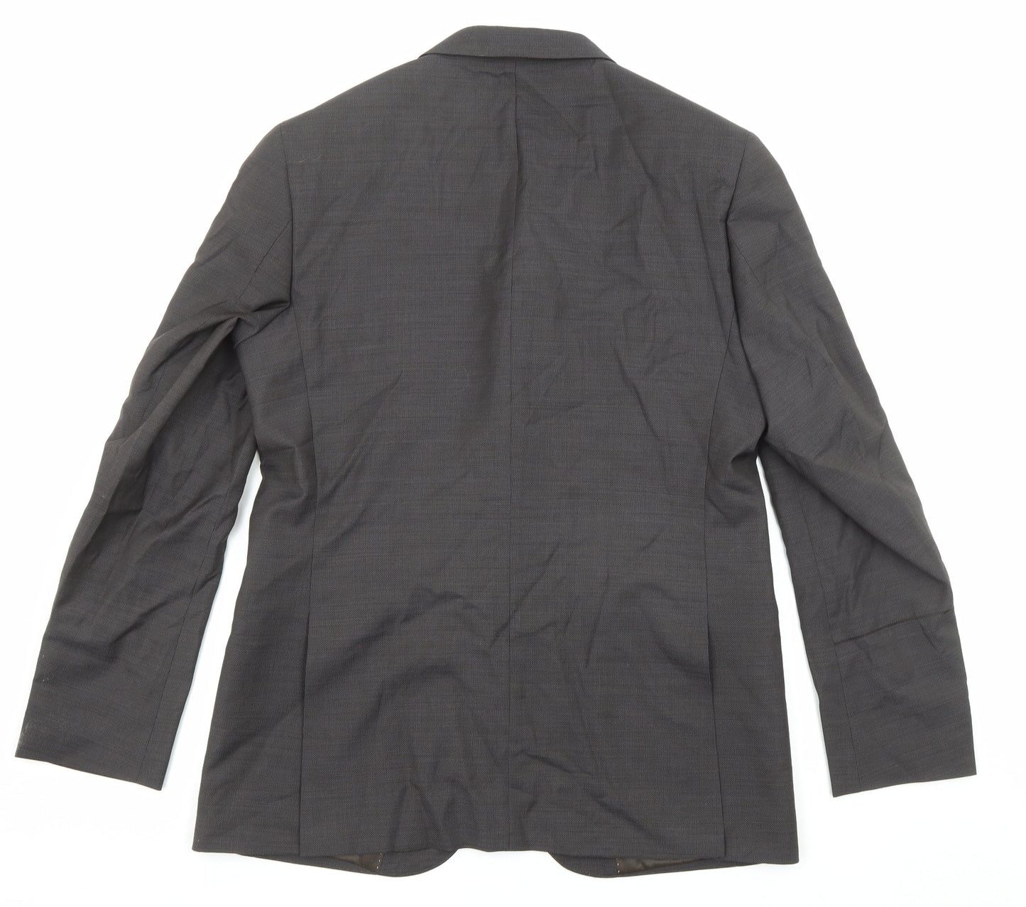 Marks and Spencer Mens Grey Wool Jacket Suit Jacket Size 42 Regular