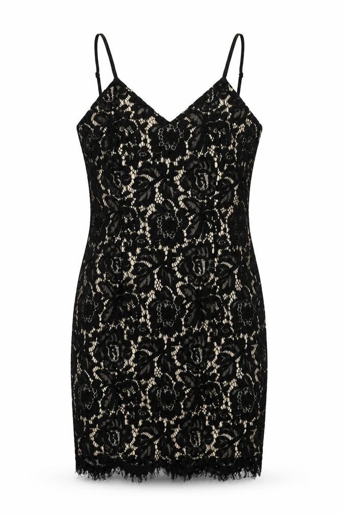 AX Paris Womens Black Polyester Shift Size 10 V-Neck Zip