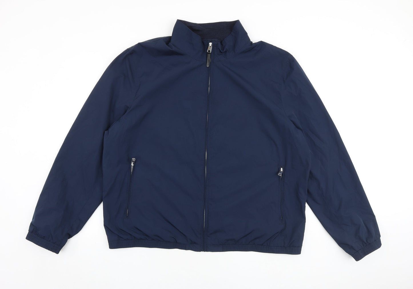 Marks and Spencer Mens Blue Jacket Size 2XS Zip