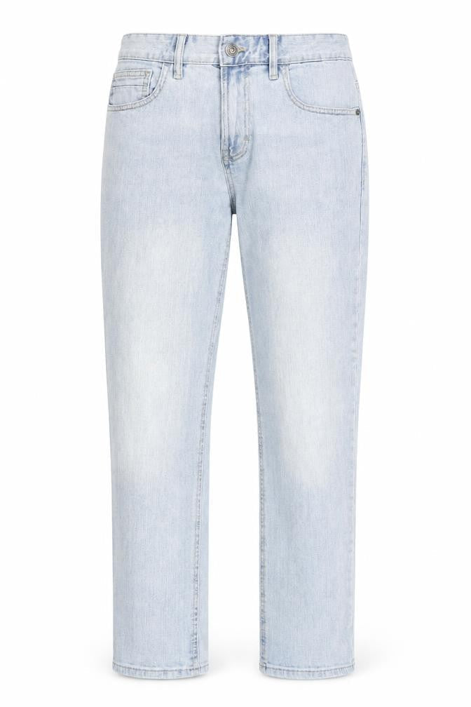 NEXT Mens Blue Cotton Straight Jeans Size 30 in L28 in Slim Zip